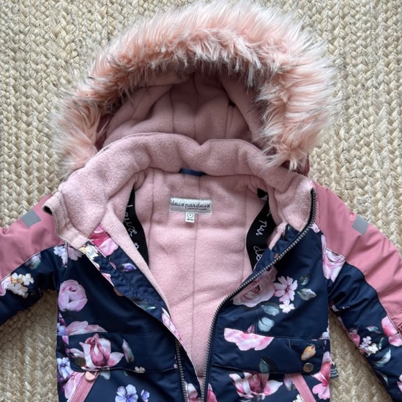 Deux par Deux - One-Piece Play Snowsuit Multicolor size 4 - 104cm - Picture 3 of 6